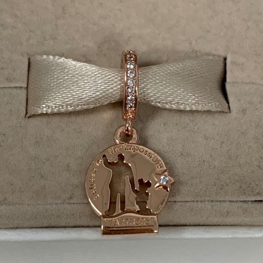 Pandora Rose Gold Walt Disney and Mickey Mouse